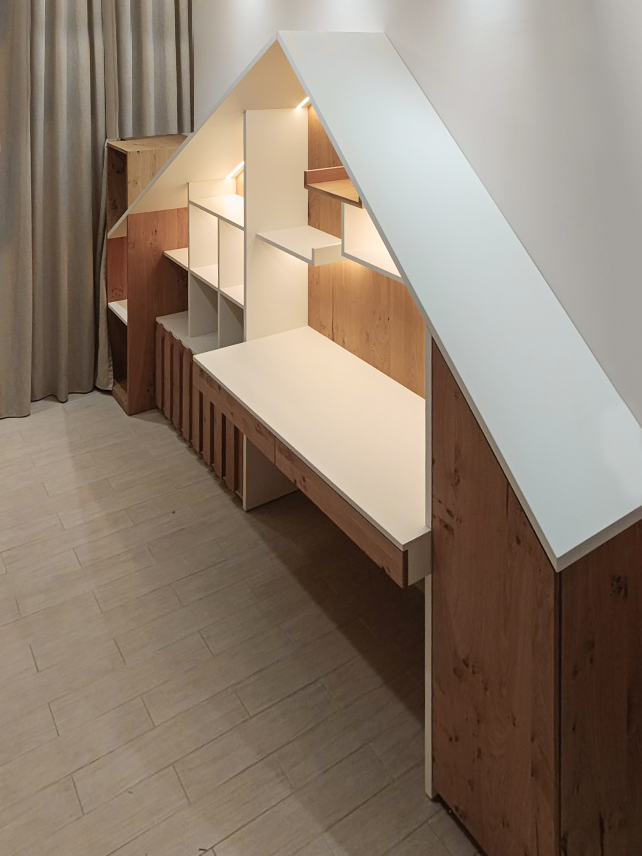 Αγροικία - Interior design detail 6 by Ilia Dabiza - Kid Room