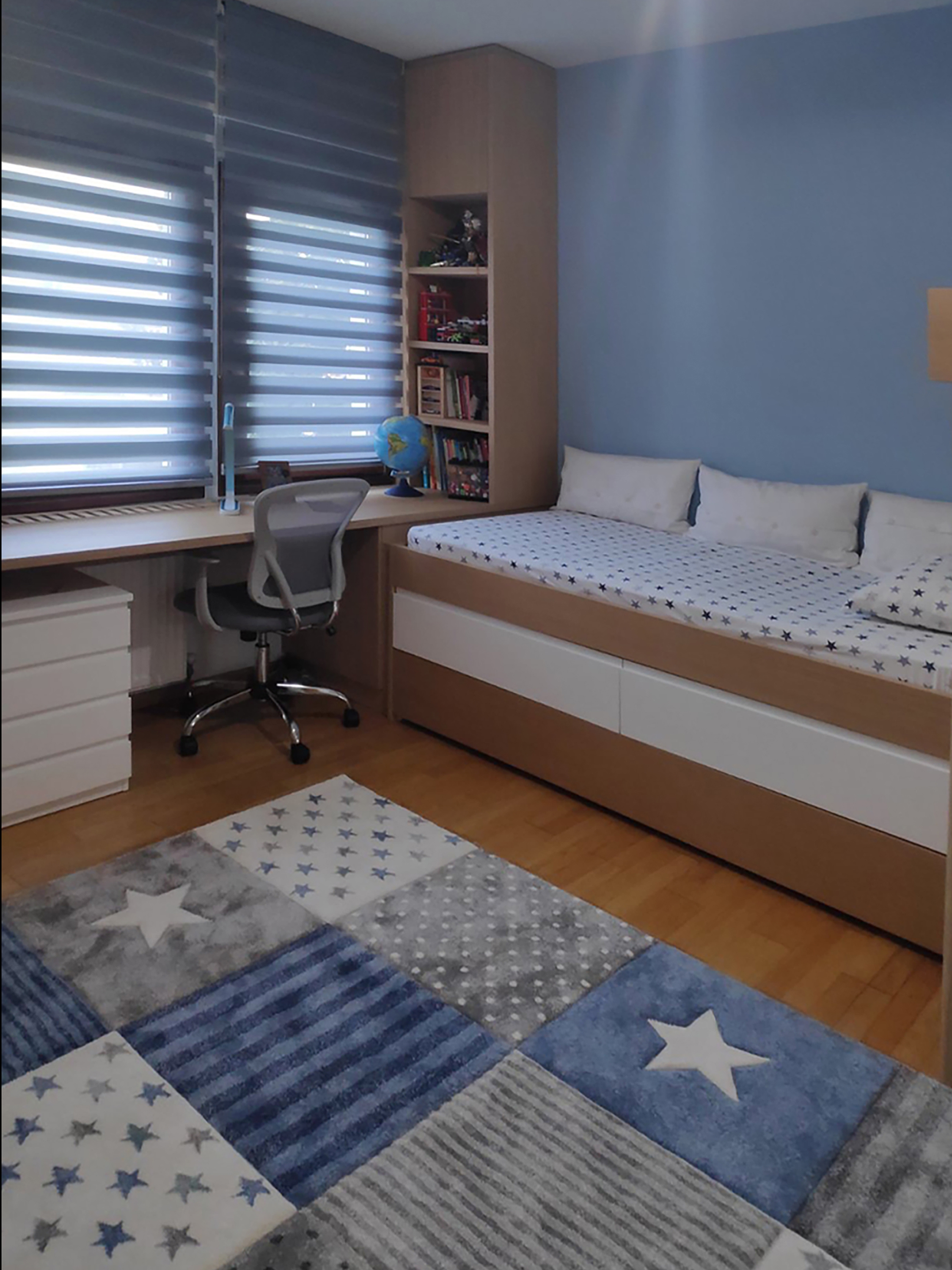 Δίδυμο ναυτικό δωμάτιο - Interior design detail 2 by Ilia Dabiza - Kid Room