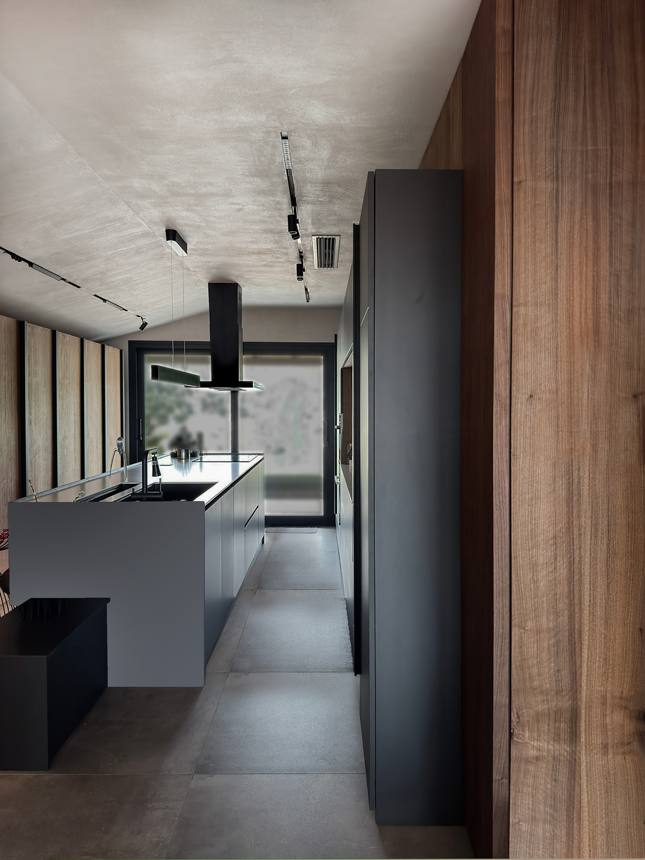 Τόνος καρυδιάς - Interior design detail 7 by Ilia Dabiza - Kitchen