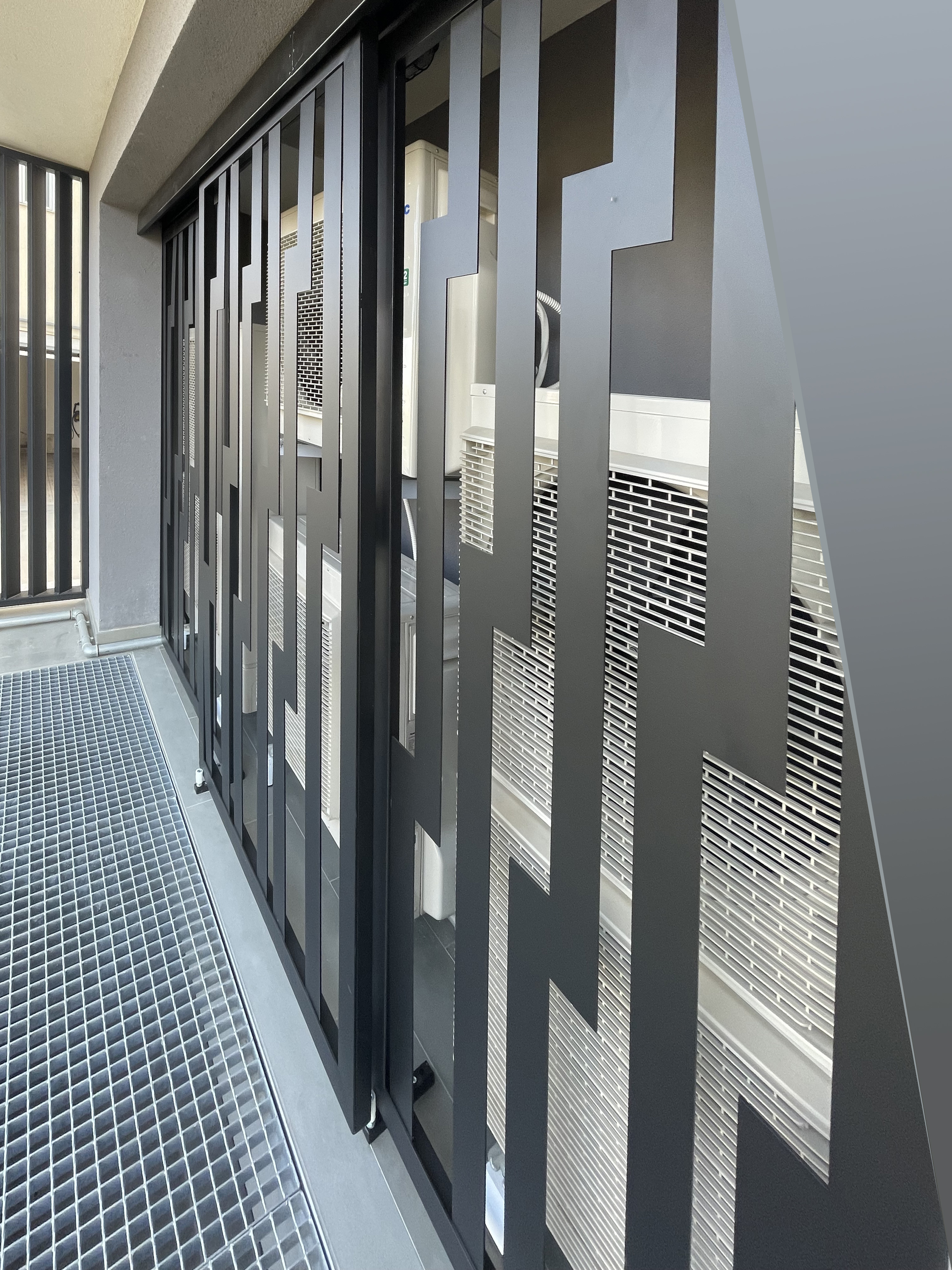 Metal Outdoor - Interior design detail 1 by Ilia Dabiza - Wall Covering & Custom Doors