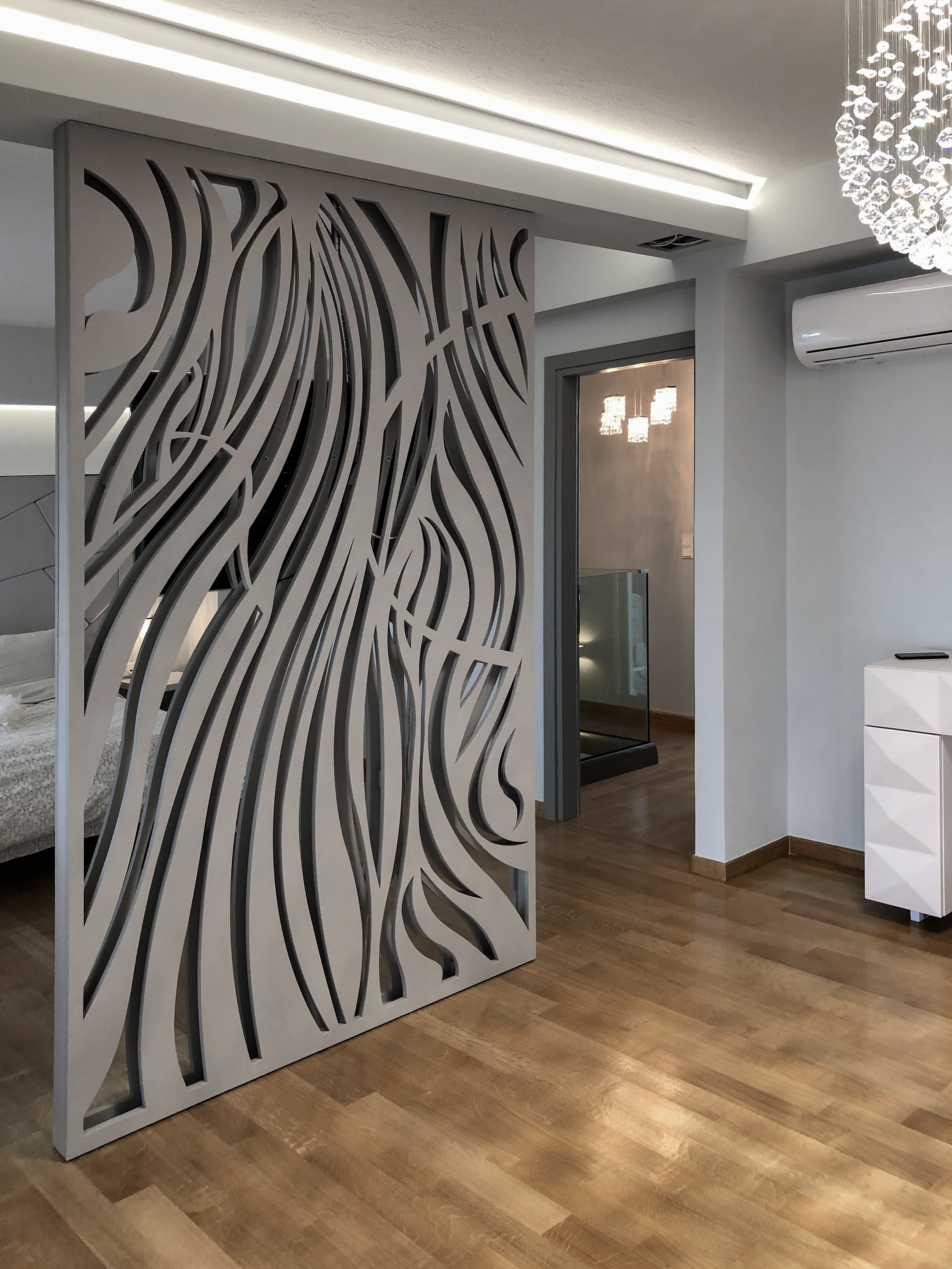 Flow Divider - Interior design detail 1 by Ilia Dabiza - Artistic Elevation