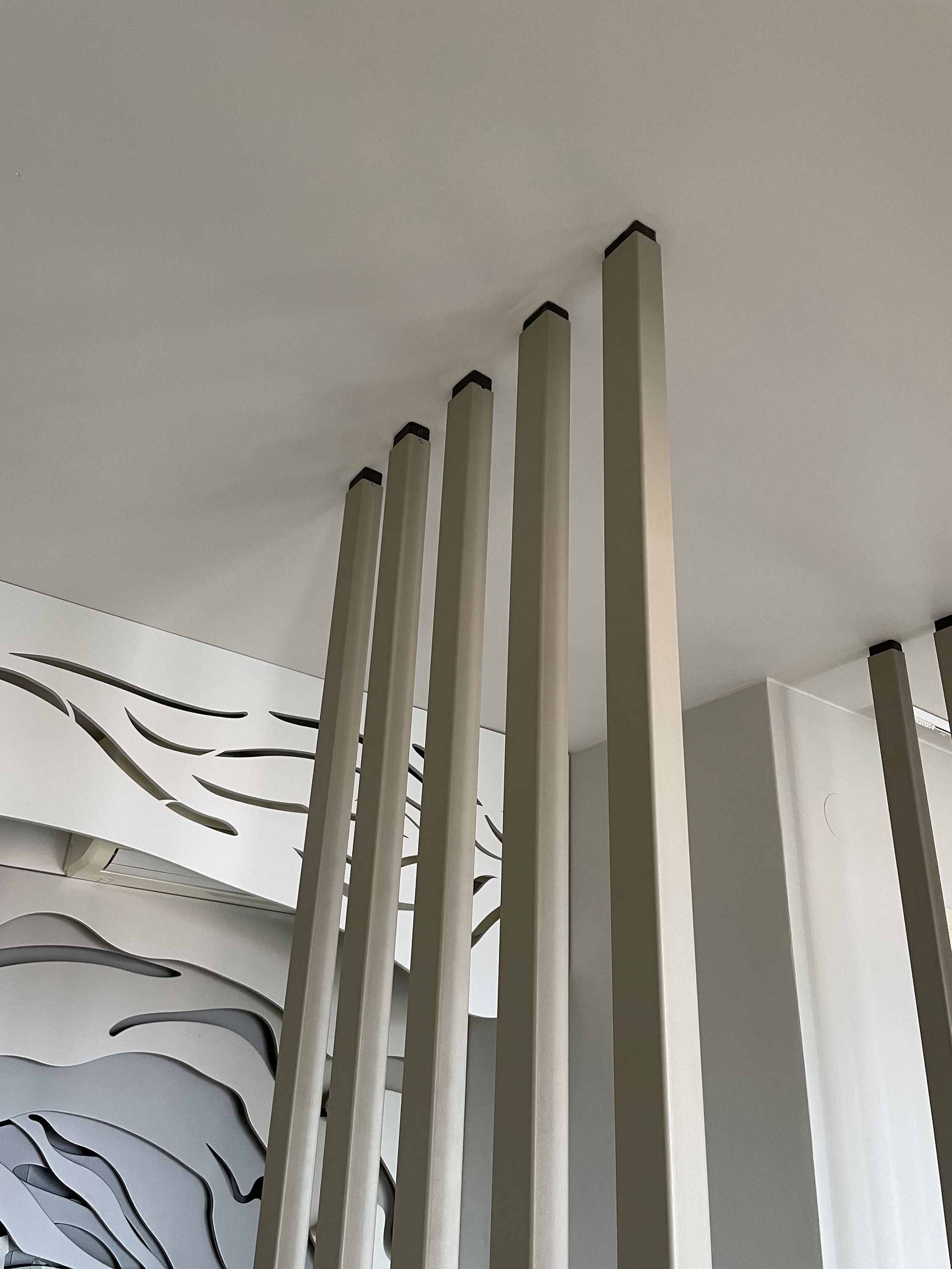 Flower Wall - Interior design detail 4 by Ilia Dabiza - Artistic Elevation