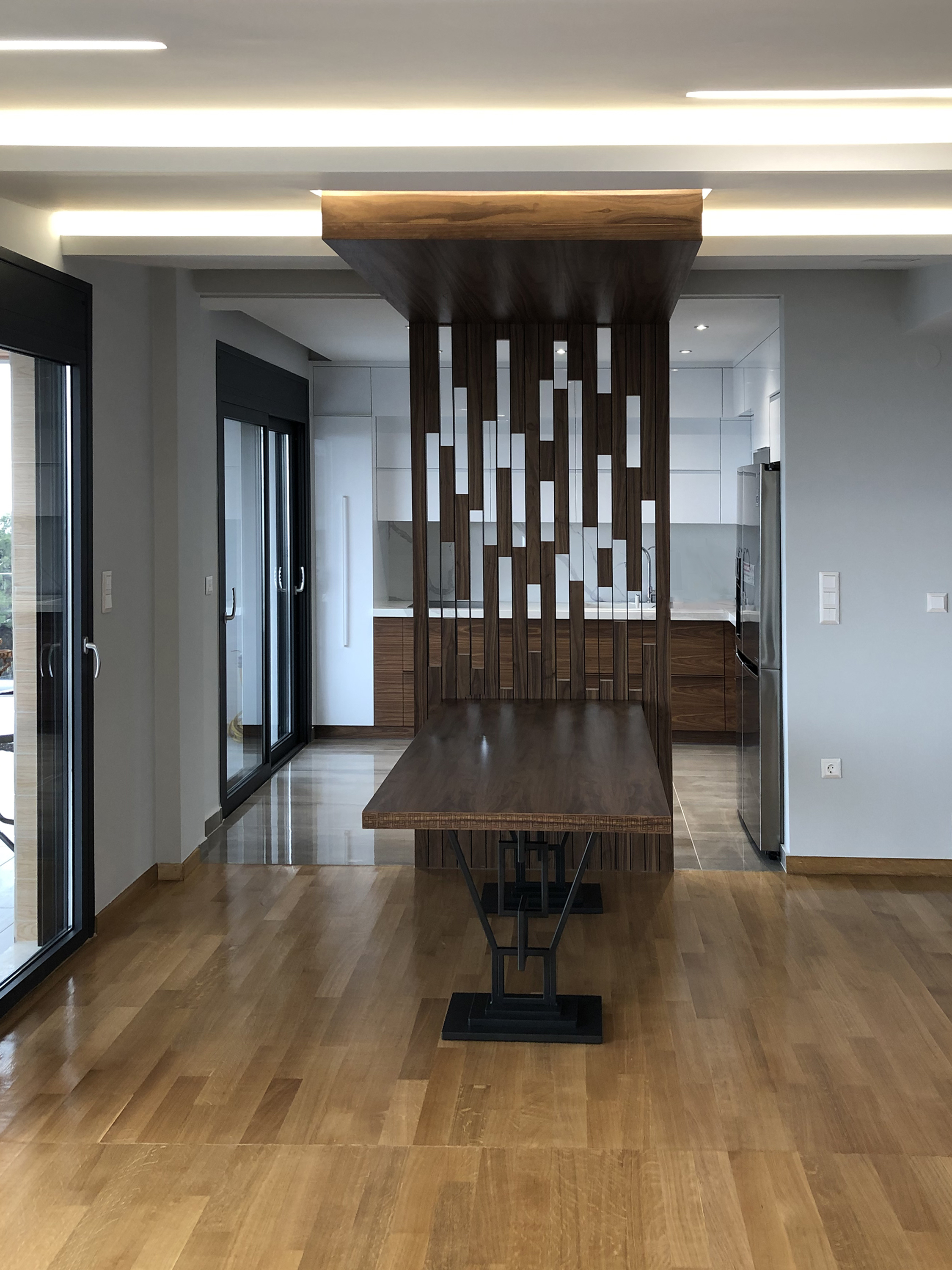Geometric Rhythm - Interior design detail 1 by Ilia Dabiza - Artistic Elevation