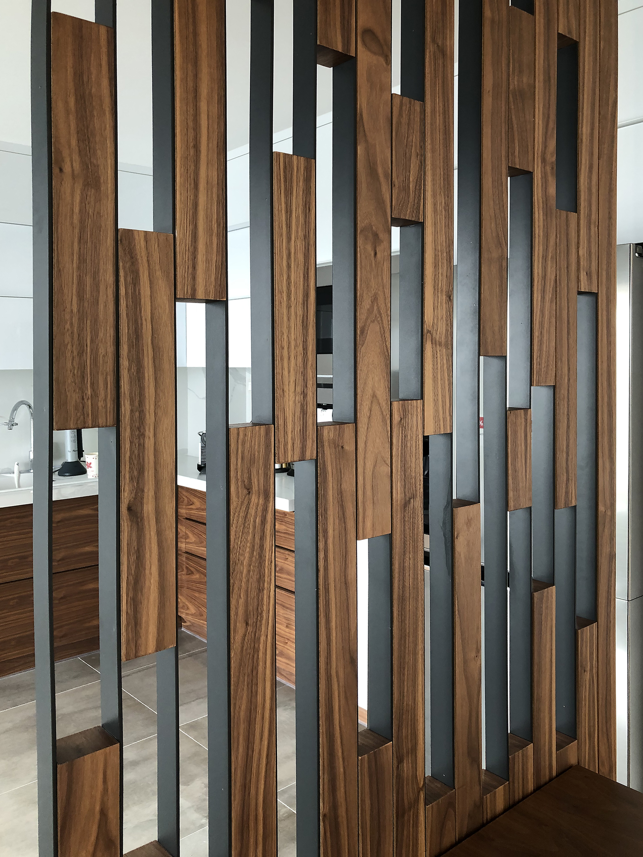 Geometric Rhythm - Interior design detail 2 by Ilia Dabiza - Artistic Elevation
