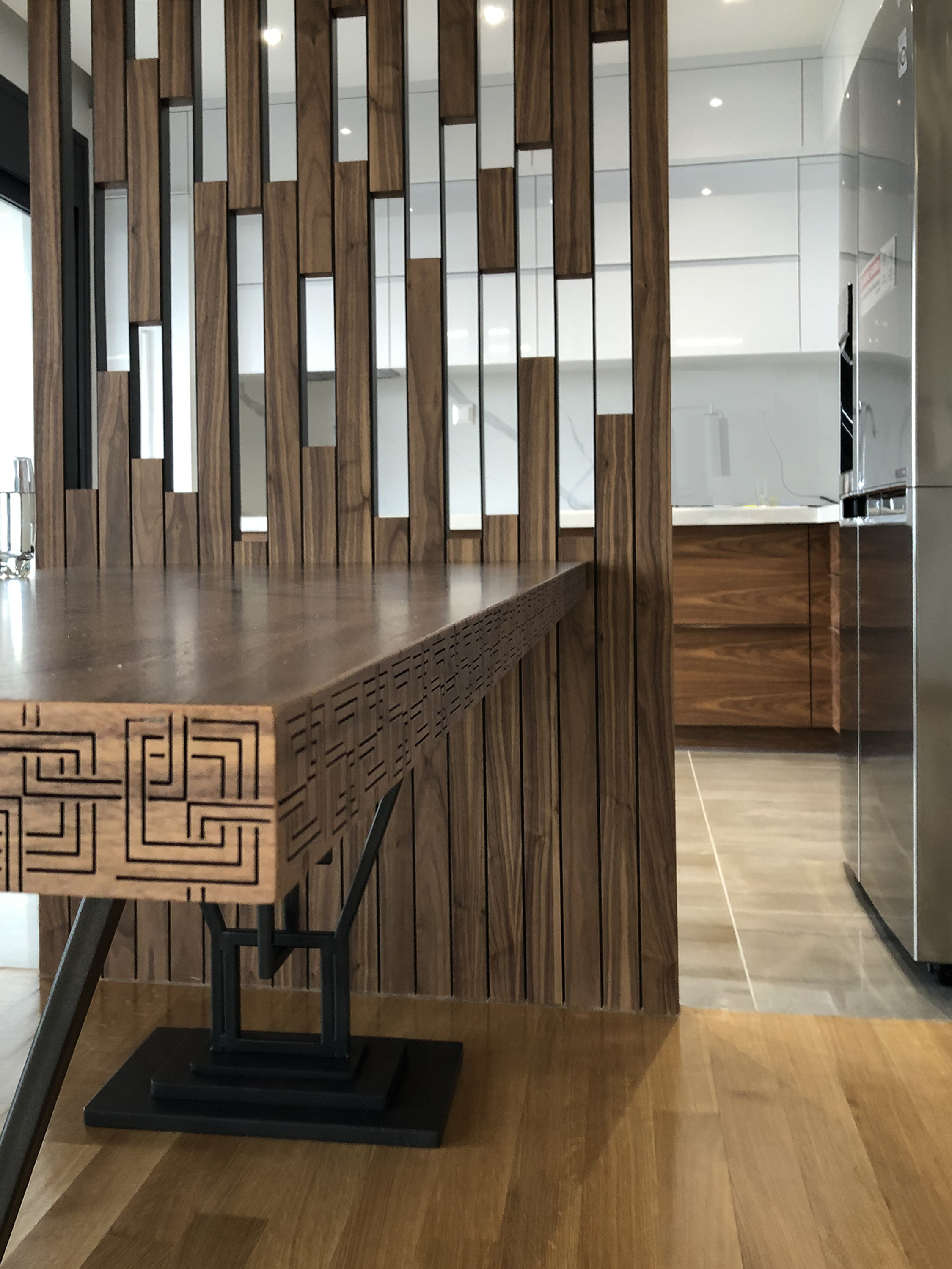 Geometric Rhythm - Interior design detail 3 by Ilia Dabiza - Artistic Elevation