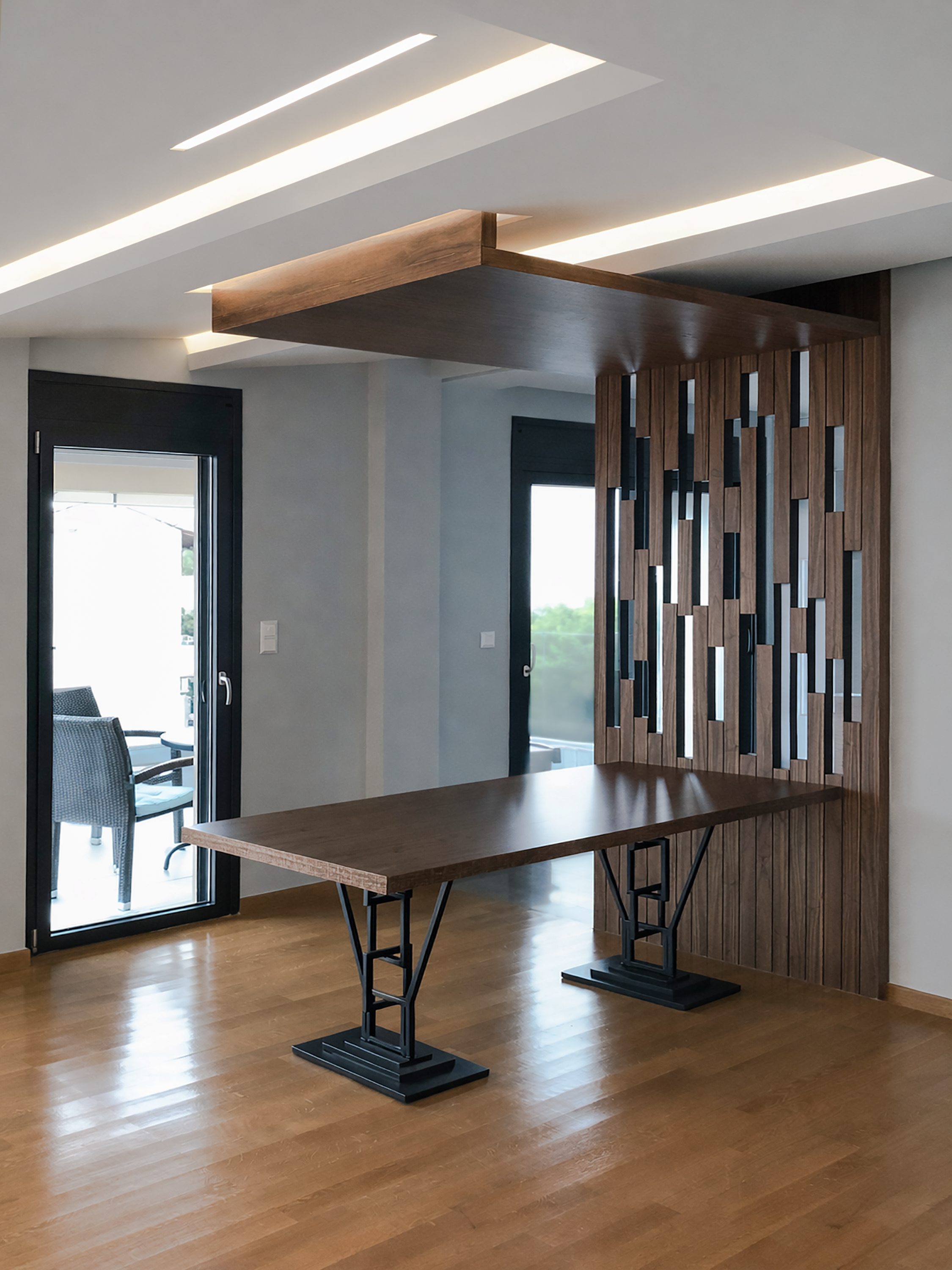 Geometric Rhythm - Interior design detail 6 by Ilia Dabiza - Artistic Elevation