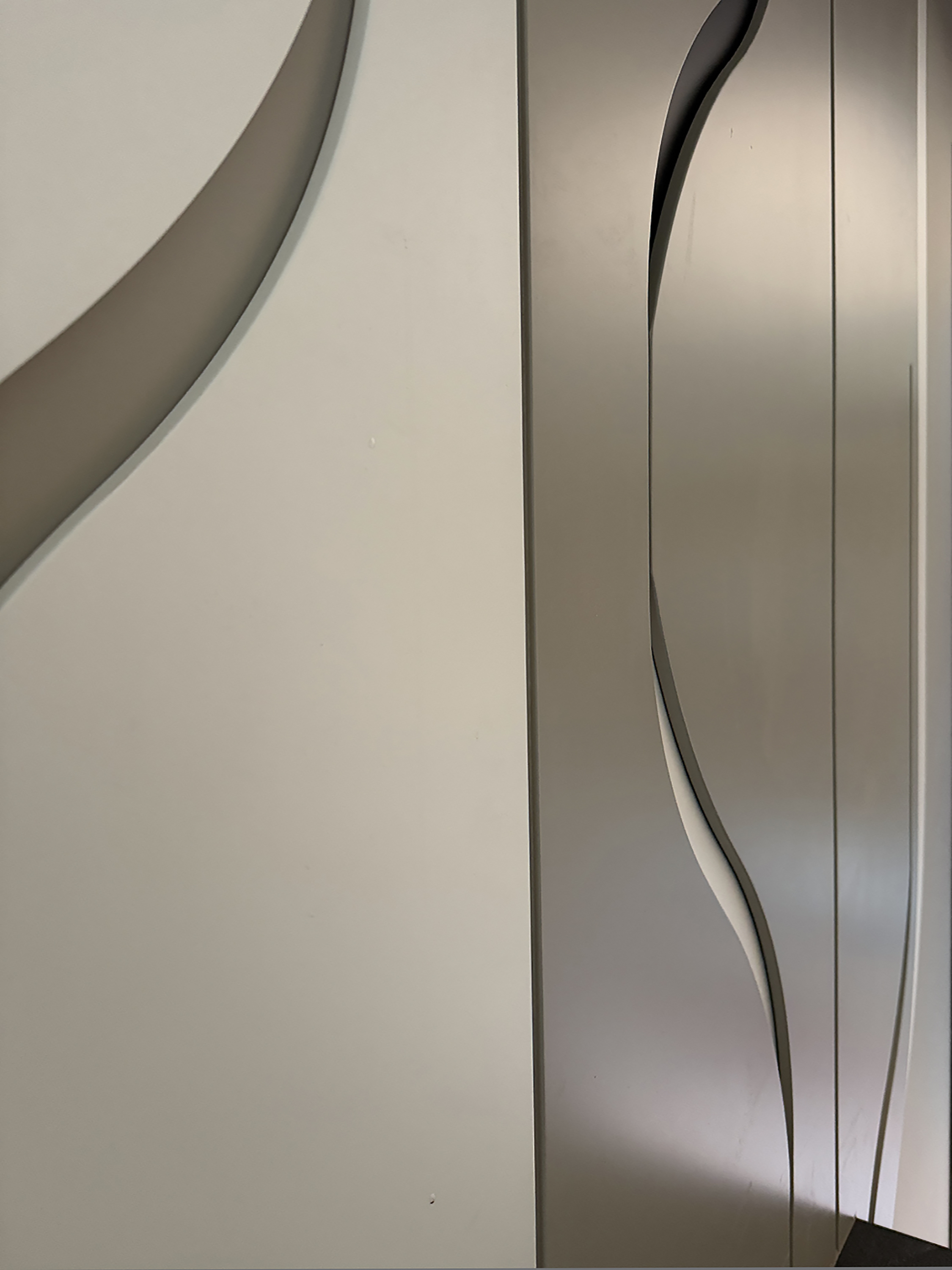 Wall Fluent Curves - Interior design detail 3 by Ilia Dabiza - Artistic Elevation