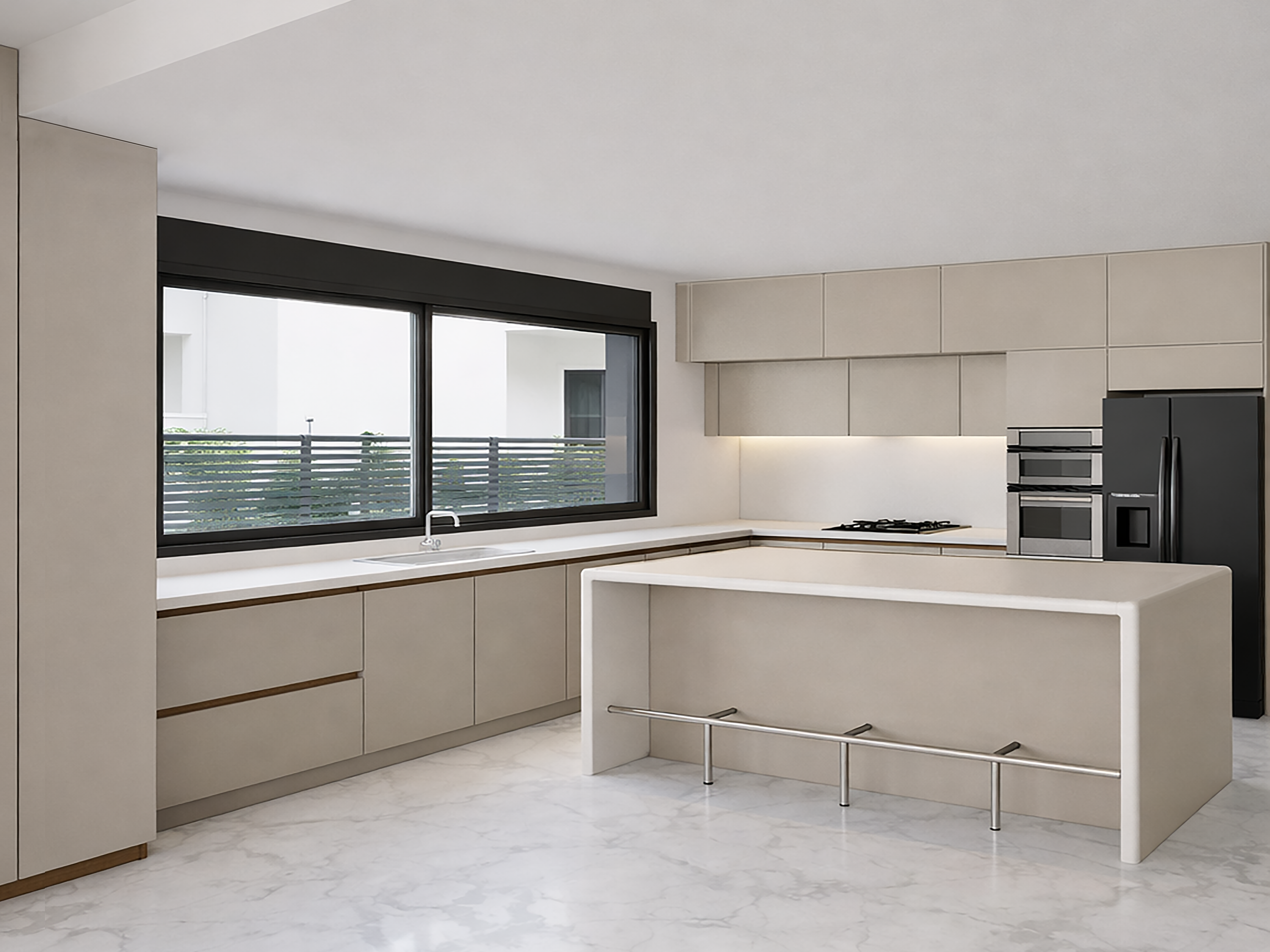 Apartment - Interior design detail 2 by Ilia Dabiza - Residential