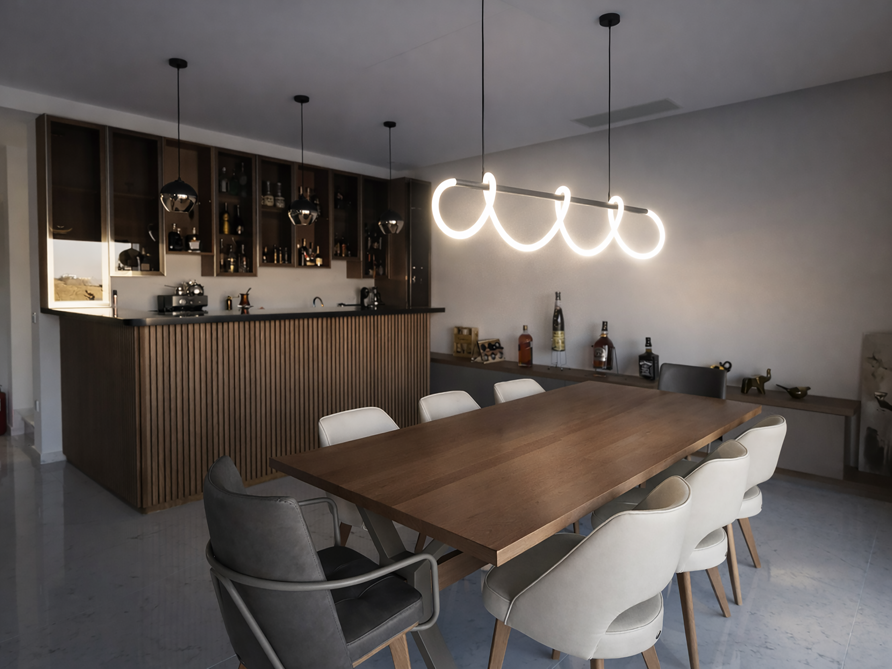 Apartment - Interior design detail 9 by Ilia Dabiza - Residential