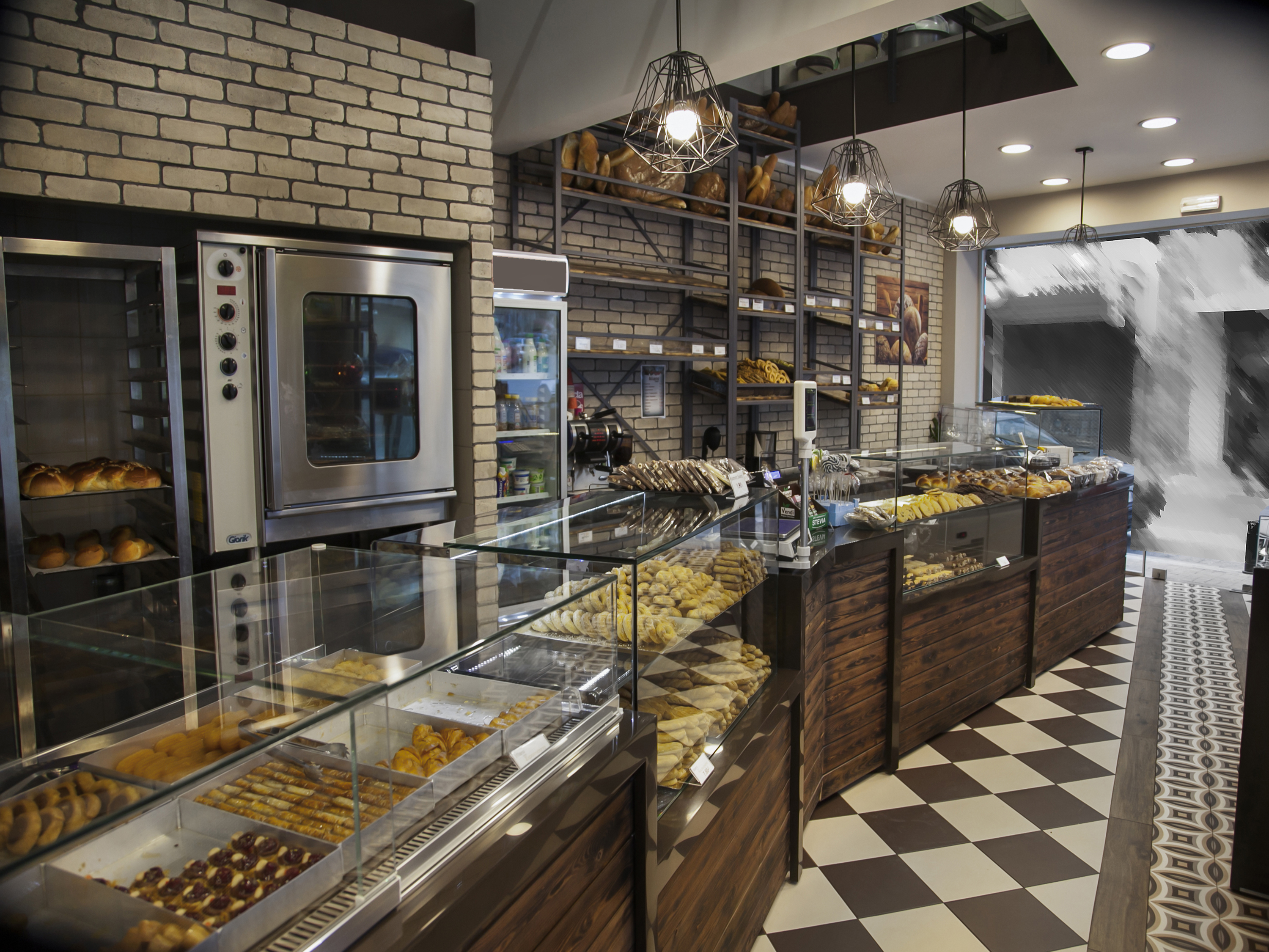 Bakery - Interior design detail 5 by Ilia Dabiza - Commercial