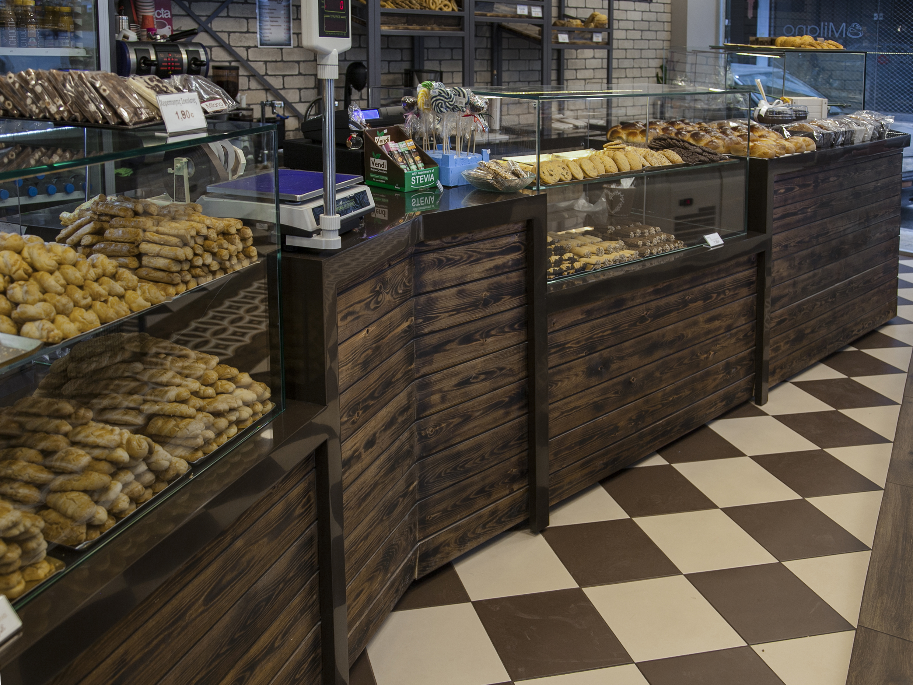 Bakery - Interior design detail 8 by Ilia Dabiza - Commercial