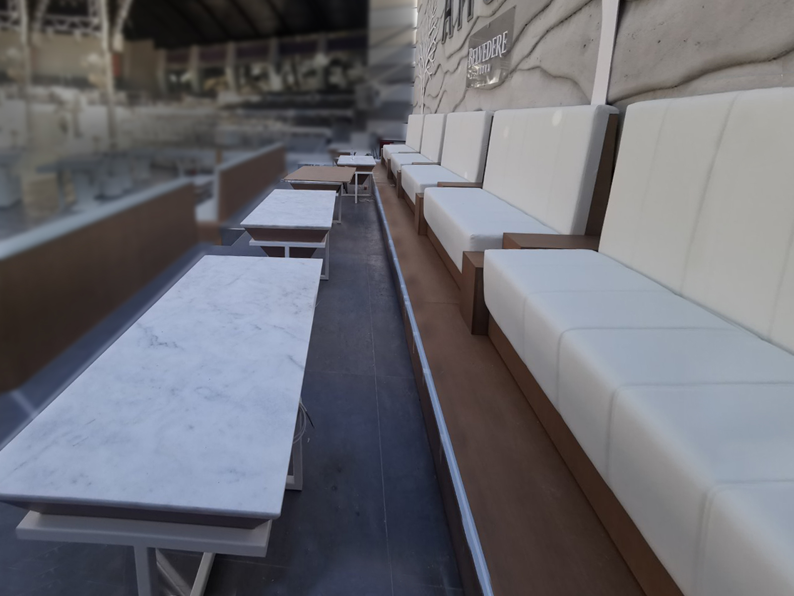 Club - Interior design detail 4 by Ilia Dabiza - Commercial