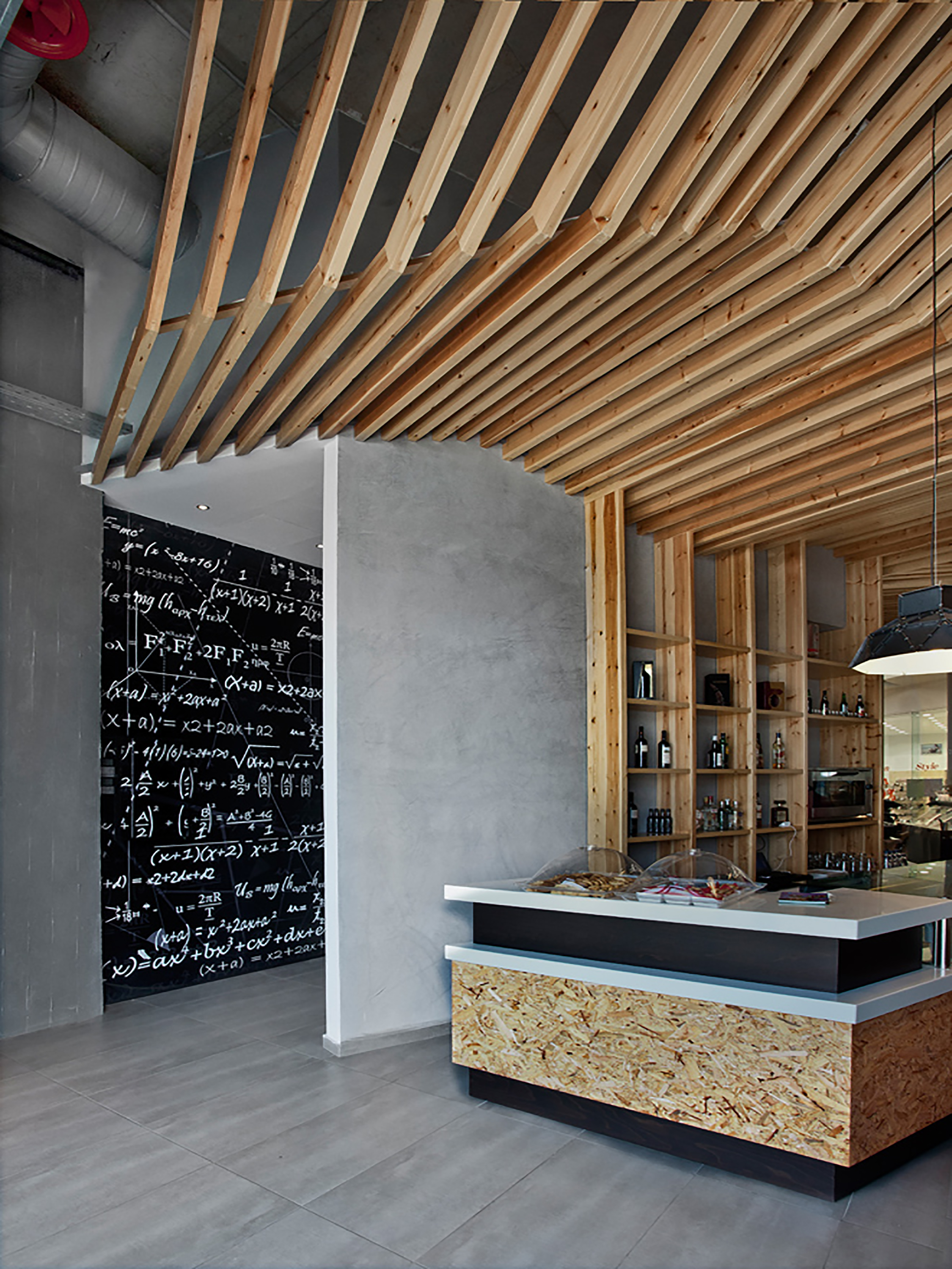 Coffee Lounge - Interior design project by Ilia Dabiza - Commercial