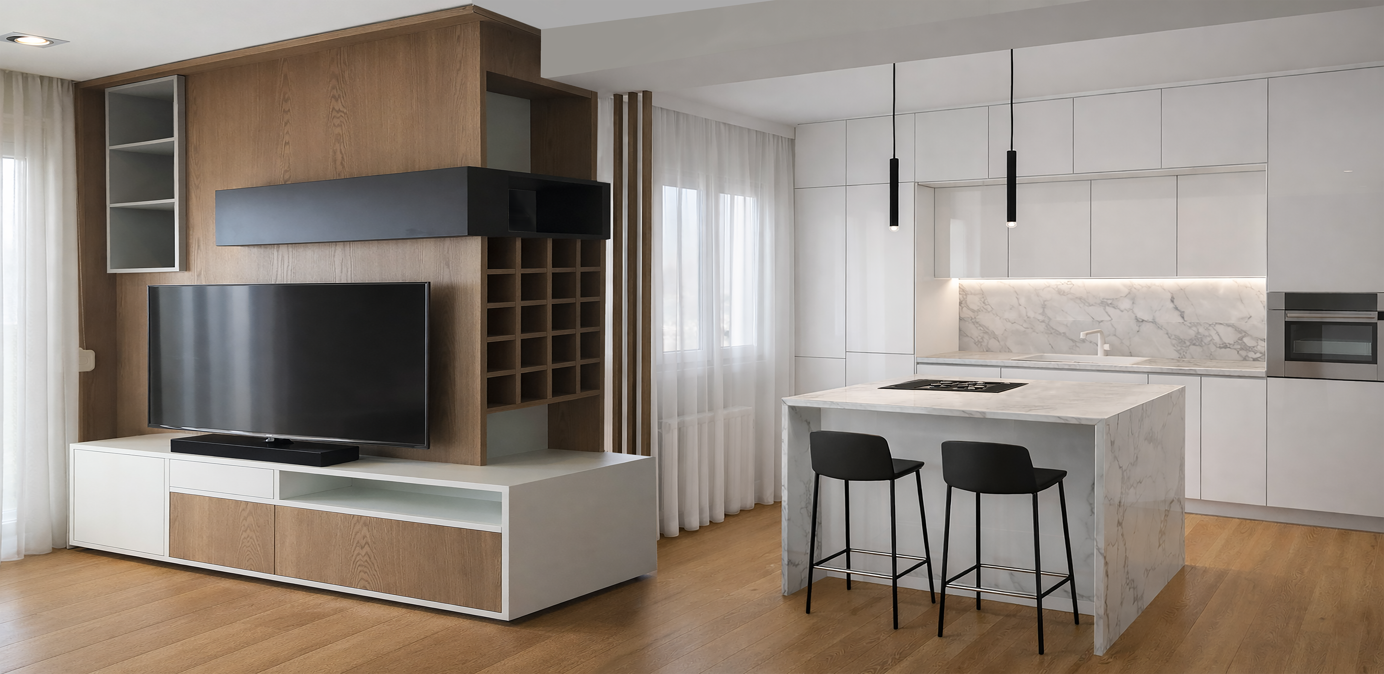 Maisonette - Interior design project by Ilia Dabiza - Residential