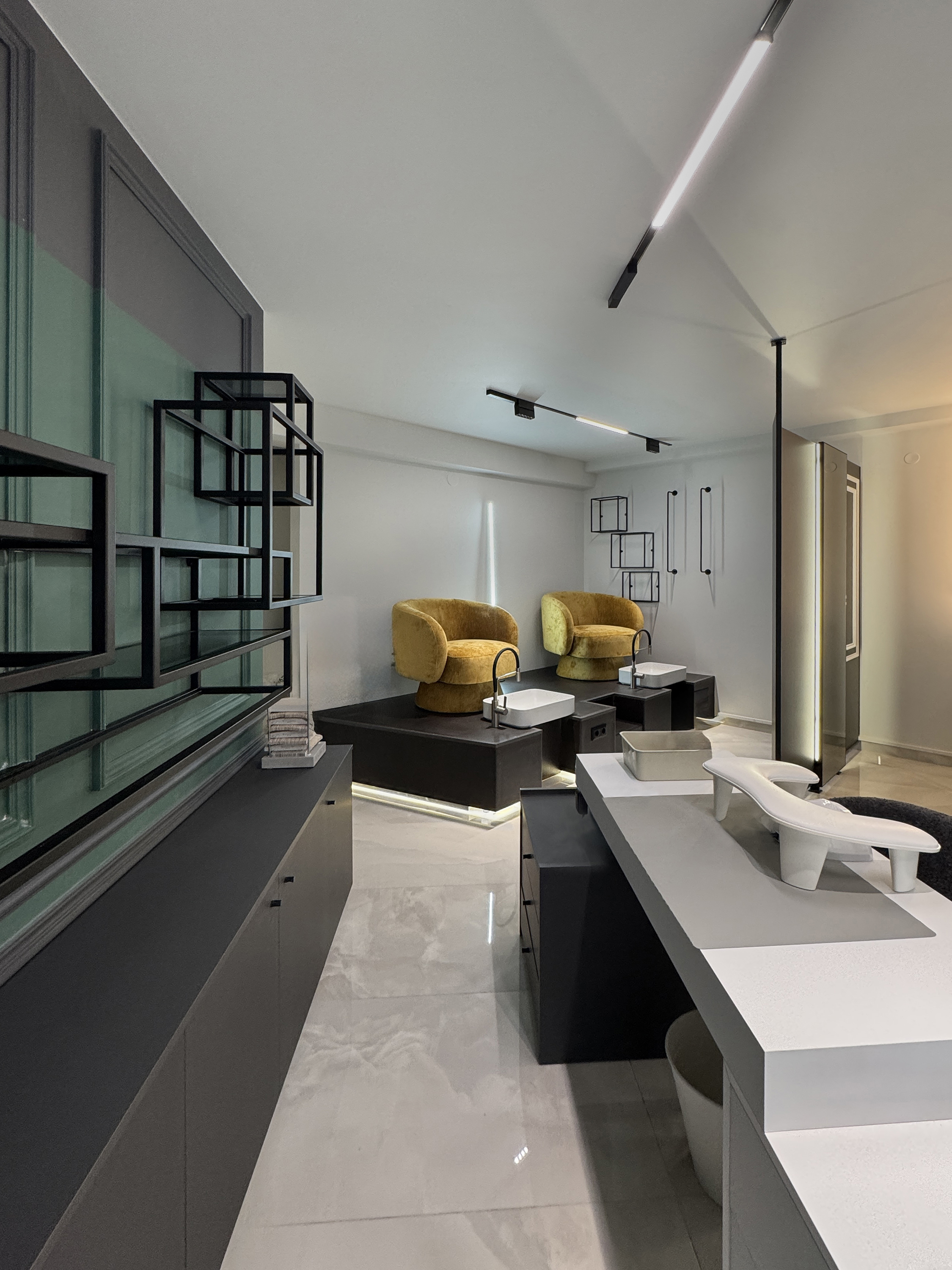 Nail Spa - Interior design project by Ilia Dabiza - Commercial
