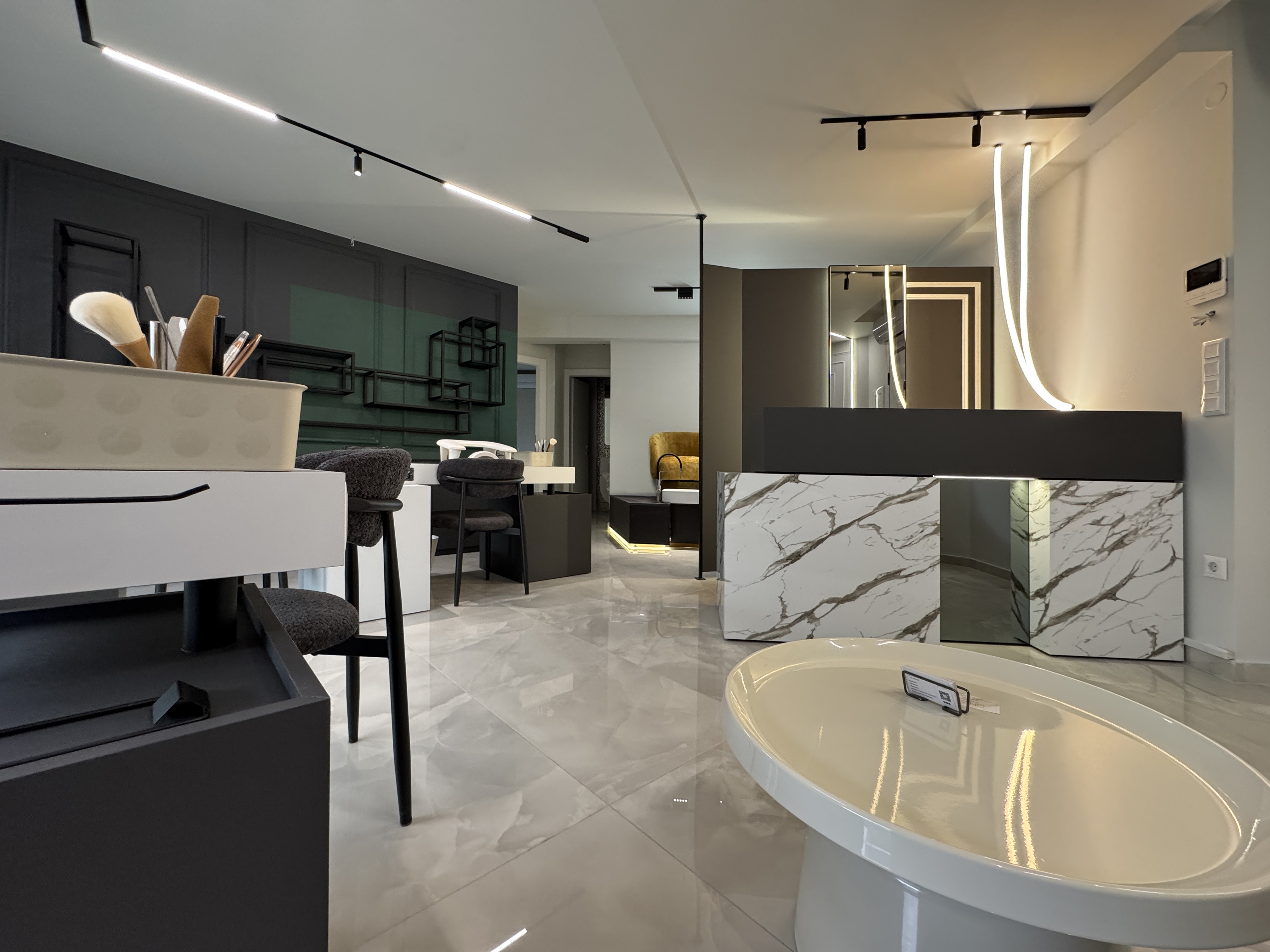 Nail Spa - Interior design detail 1 by Ilia Dabiza - Commercial