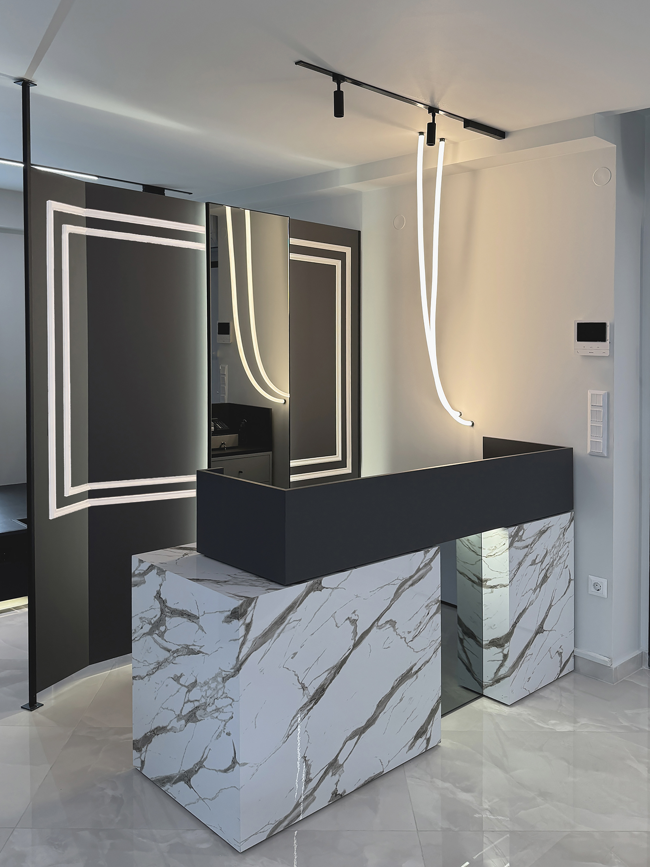 Nail Spa - Interior design detail 6 by Ilia Dabiza - Commercial