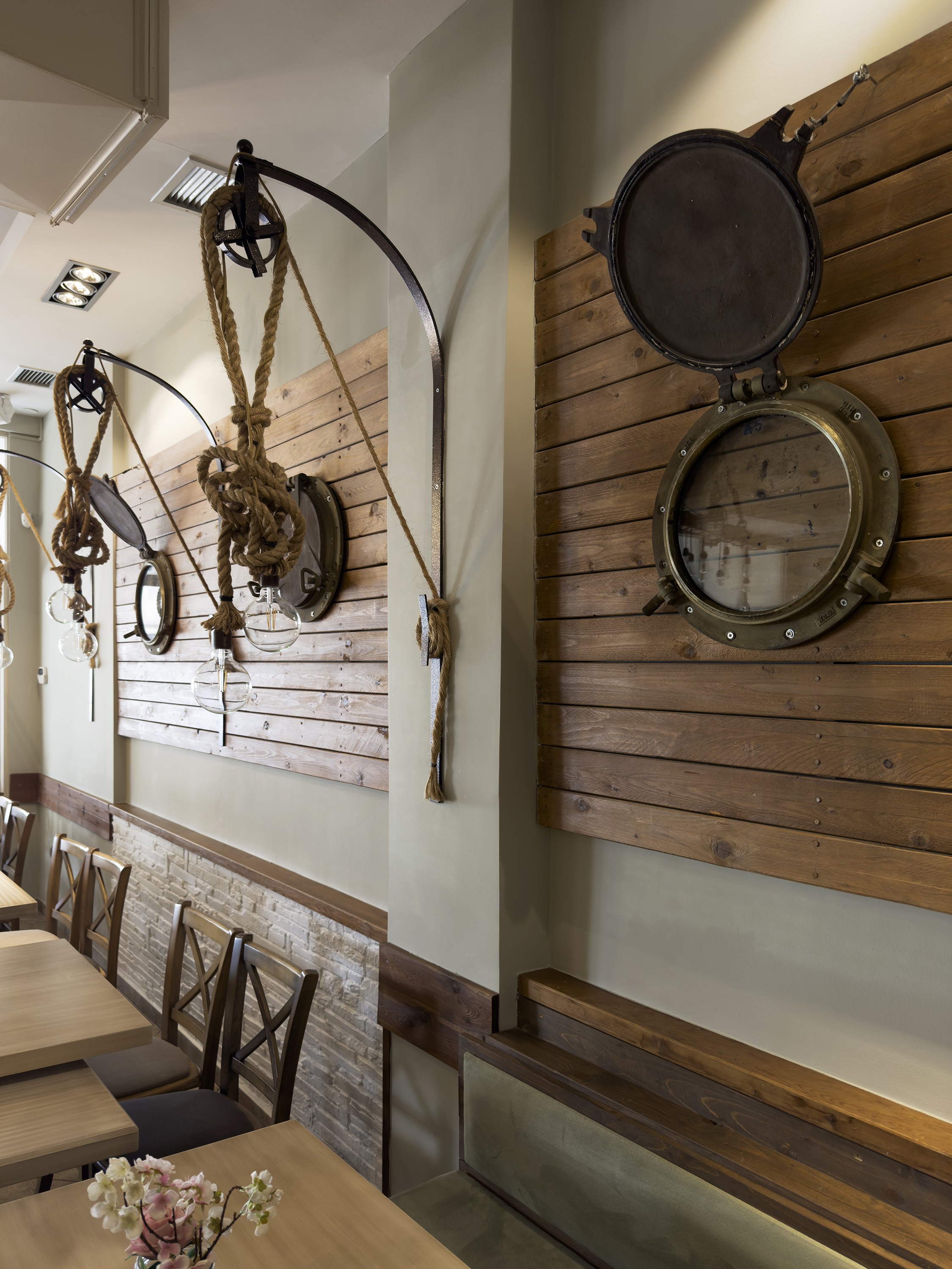 Sea Food Restaurant - Interior design project by Ilia Dabiza - Commercial