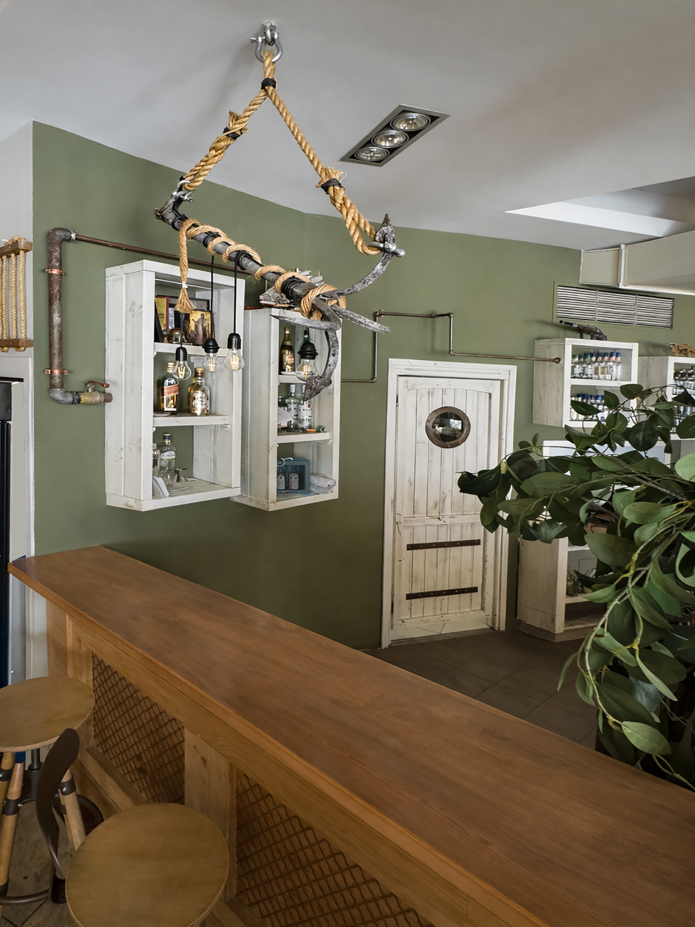 Sea Food Restaurant - Interior design detail 2 by Ilia Dabiza - Commercial
