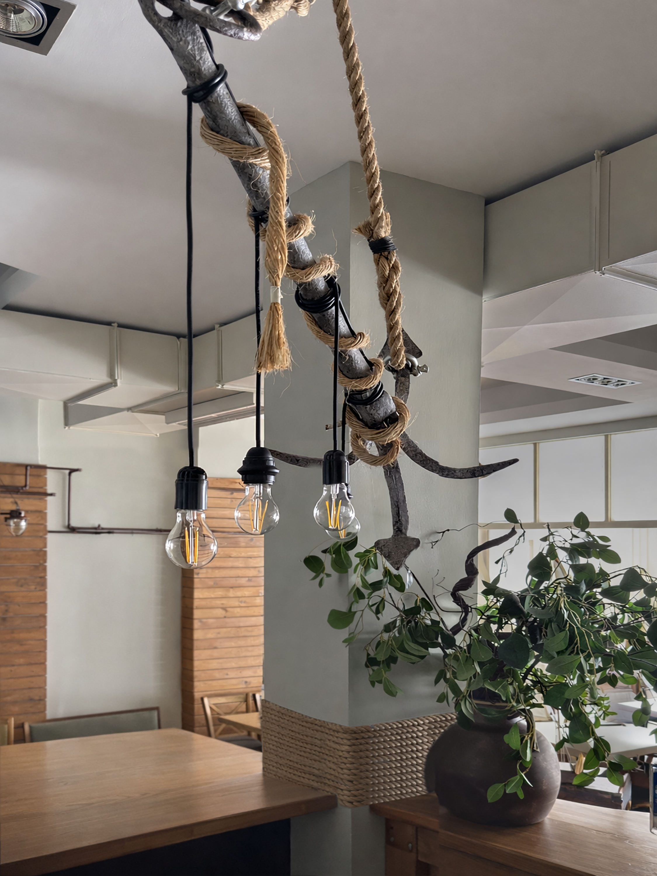 Sea Food Restaurant - Interior design detail 4 by Ilia Dabiza - Commercial